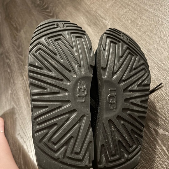 UGG Kids Black Boots - Picture 3 of 6